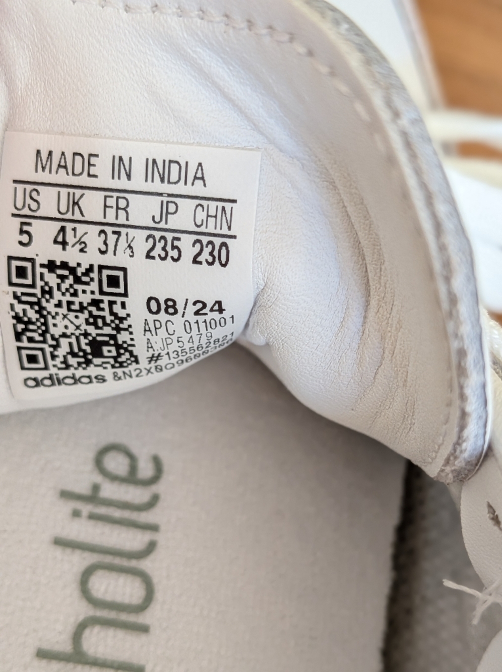 Adidas Samba OG J Silver Green/Cloud White Sneaker - Picture 13 of 14